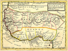 Negroland and Guinea with the European Settlements, 1736