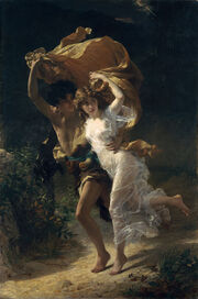 1880 Pierre Auguste Cot - The Storm