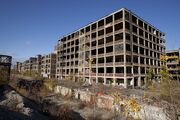 Abandoned Packard Automobile Factory Detroit 200