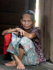 Penan woman
