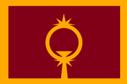 Church of Q (located in the Northeast in the former United States), basic flag.