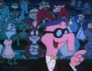 Cedric is amused by his father's performance
