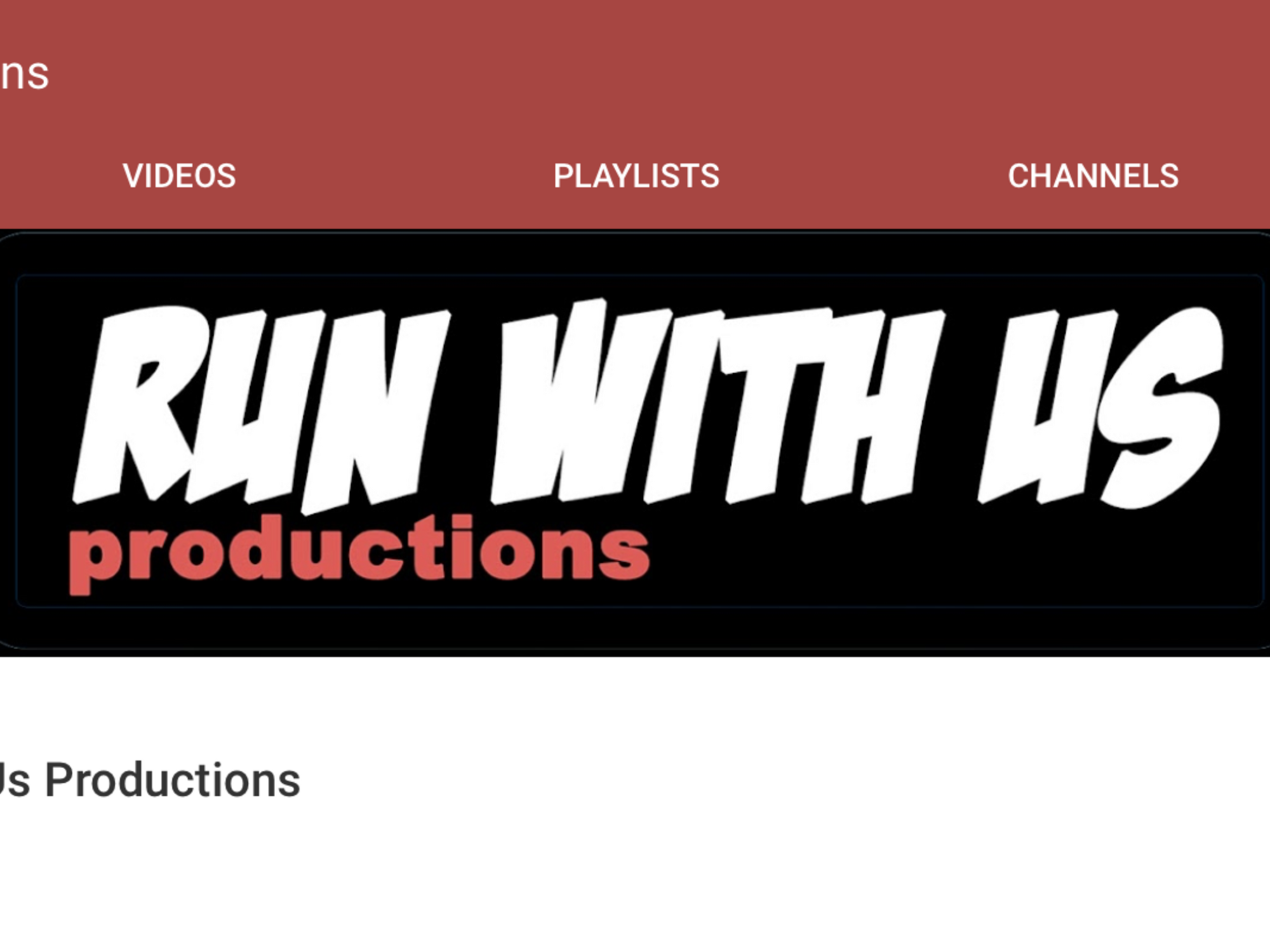 Run With Us Productions The Raccoons Wiki Fandom