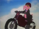 22 - Cyril On His Motorbike As He Impresses Ingrid Bellamour