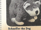 Schaffer the Dog plush