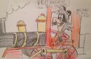 Bert and the evergreen express train by wolfie jake-d884ykc