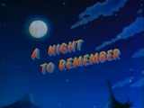 A Night to Remember
