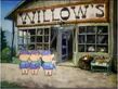 The Pigs in front of Mr. Willow's store