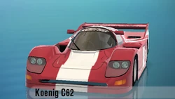 Koenig C62 | GRID-TOCA Wiki | Fandom