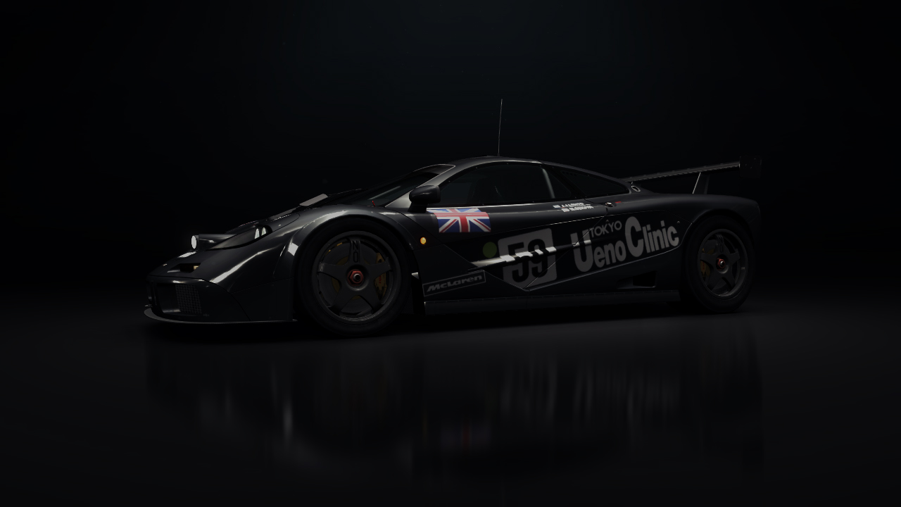 black mclaren f1 wallpaper