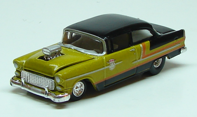 超レア！RACING CHAMPIONS '55CHEVY HOTROD 🏁 Racing Champions Hot Rod 1/24 Diecast Issue #31 1955