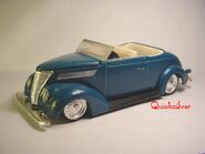 1937 Ford Convertible Dk.Blue