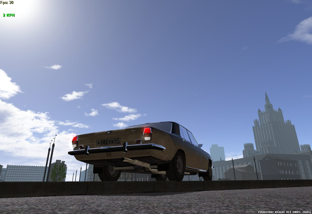 Москва на колесах (Moscow Rush) | Racing video games database/catalog ...