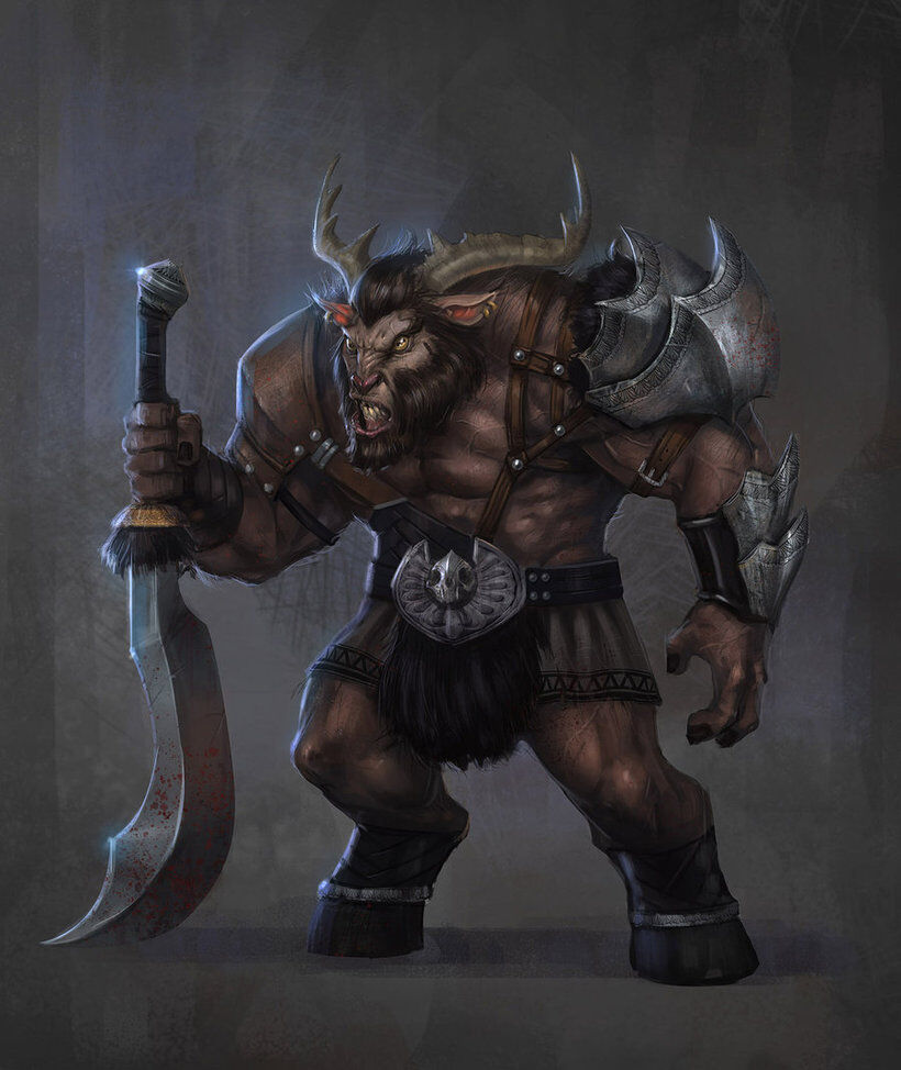 Goat horned trolloc by t biddy-d5e6t46.jpg