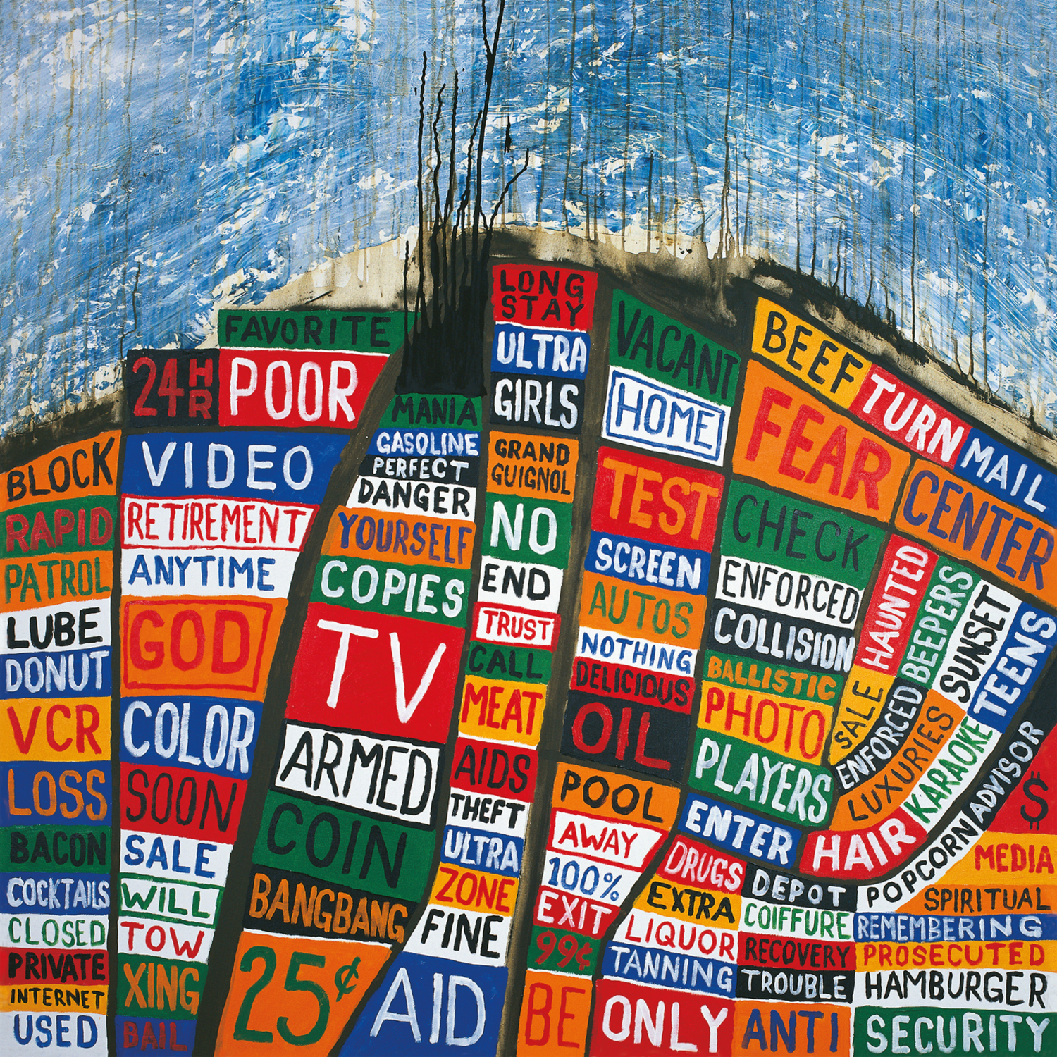 Radiohead Hail to the Thief オリジナル両面ポスター Radiohead Hail to the Thief オリジナル両面ポスター Radiohead