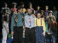 Michael, Raffi, Connie, and the Kids for Saving Earth kids