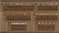 Dishes Chart
