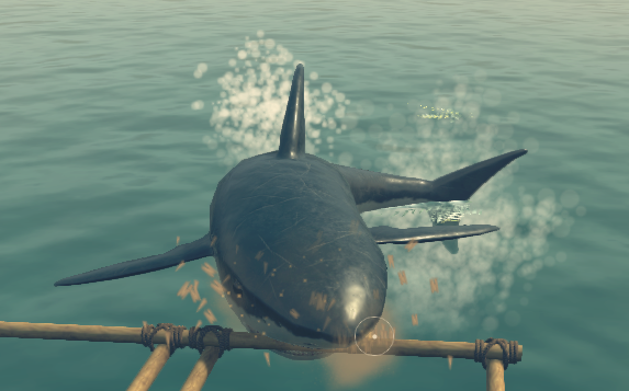 How Raft's shark feeds its survival game