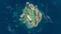 Shipwreck Island from above