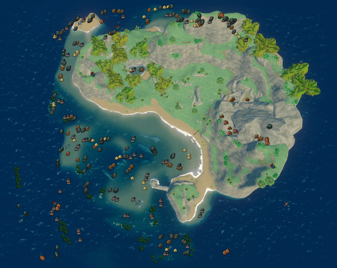 Карта острова бальбоа raft - 87 фото