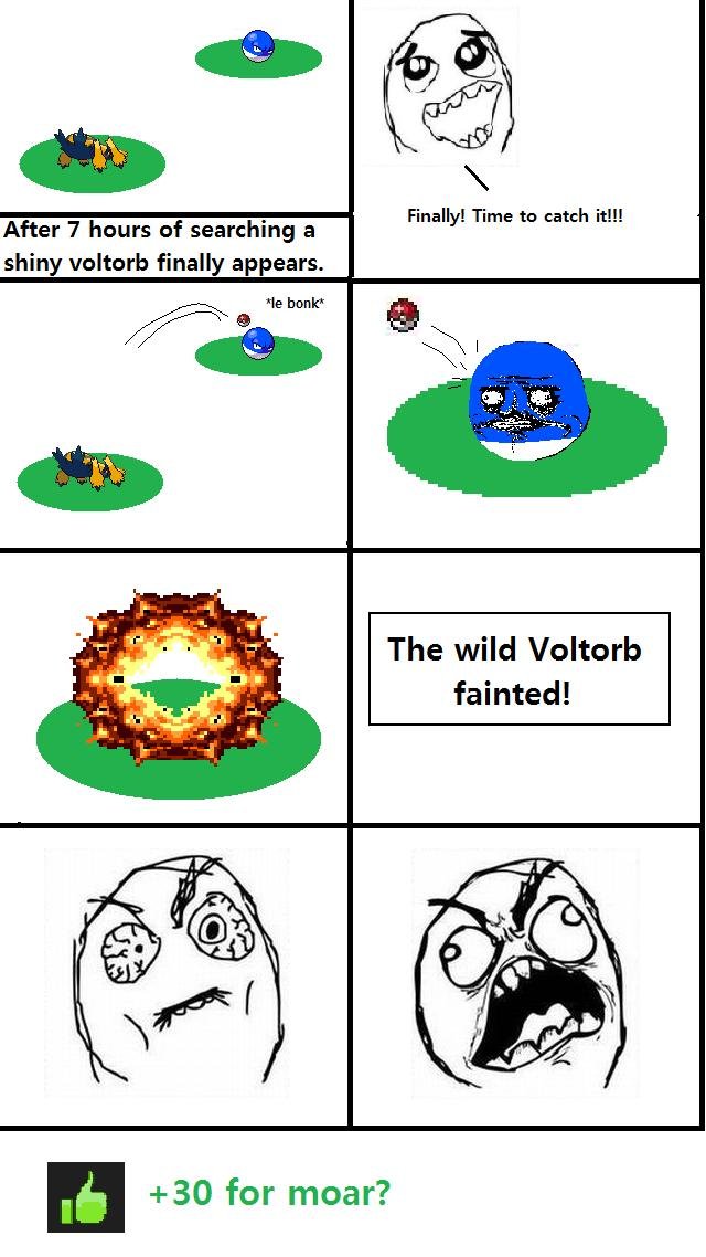 The reason of rage-quitting in pokemon! - 9GAG