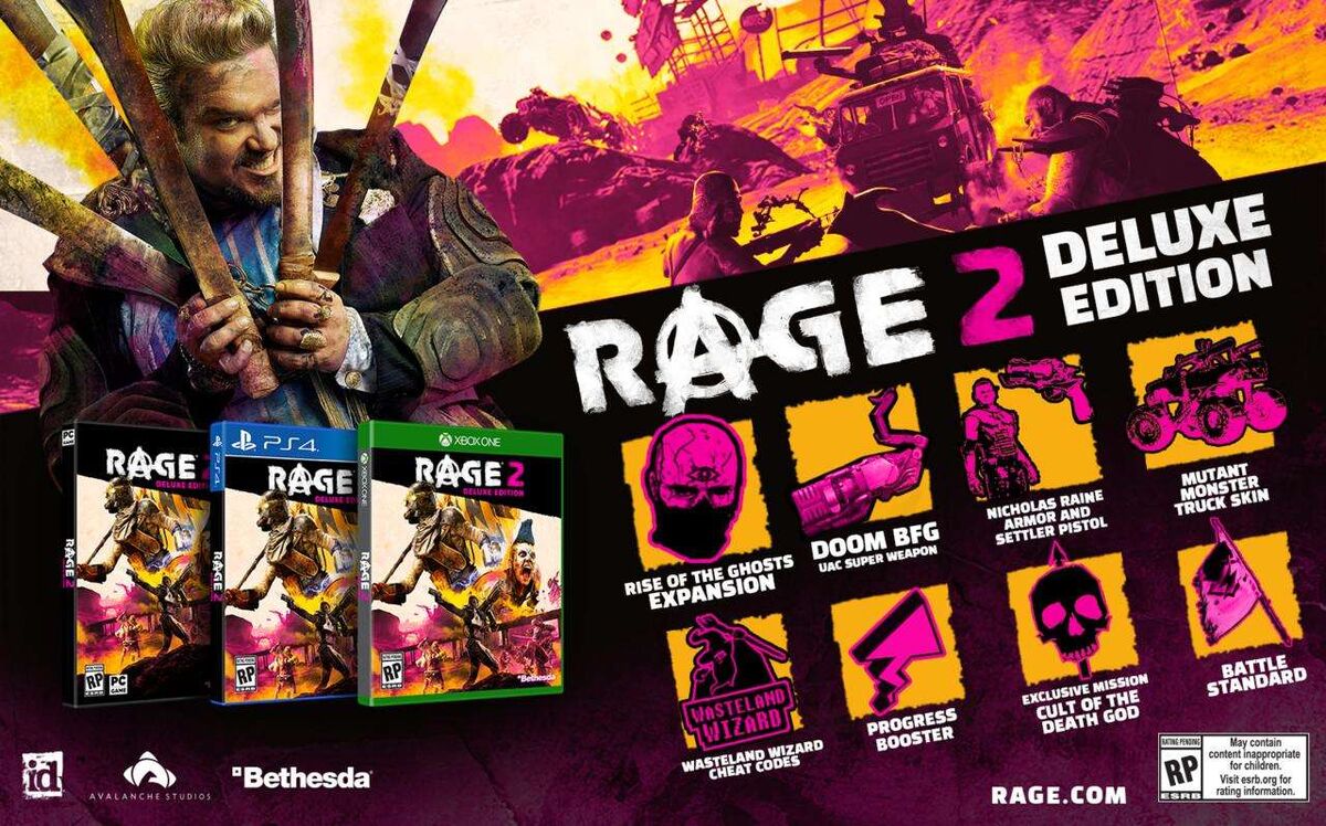 Rage 2: Deluxe Edition free on EGS with prime gaming : r/EpicGamesPC