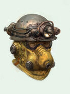 Concept of Ramos' head by artist Ben Olson