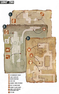 SubwayTown map