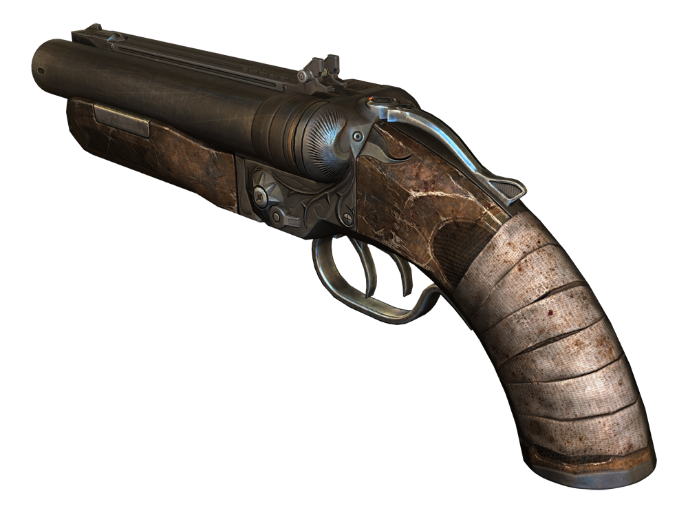 double barrel shotgun pistol