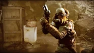 A Shrouded Pistol, as seen in the "Fame and Glory" trailer
