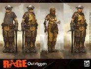 Concept of the Outrigger variations by artist Ben Olson - concept direction