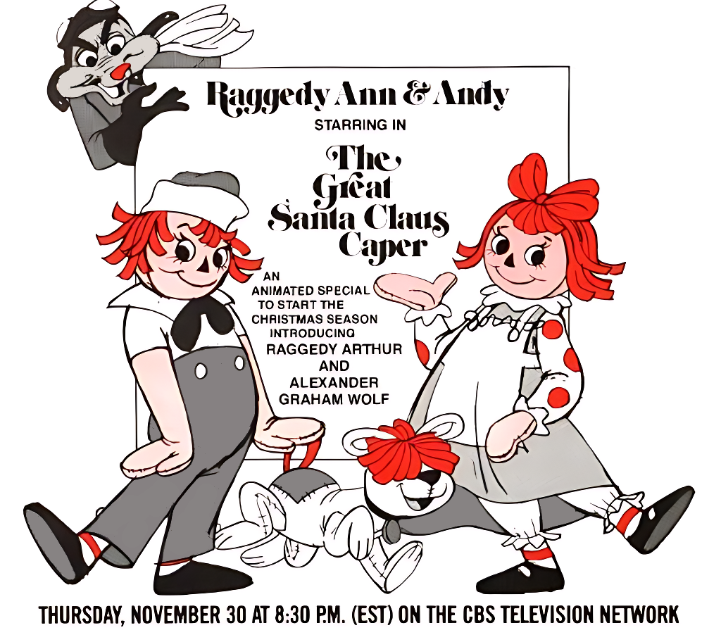 Raggedy Ann and Andy in The Great Santa Claus Caper Raggedy Ann Wiki Fandom