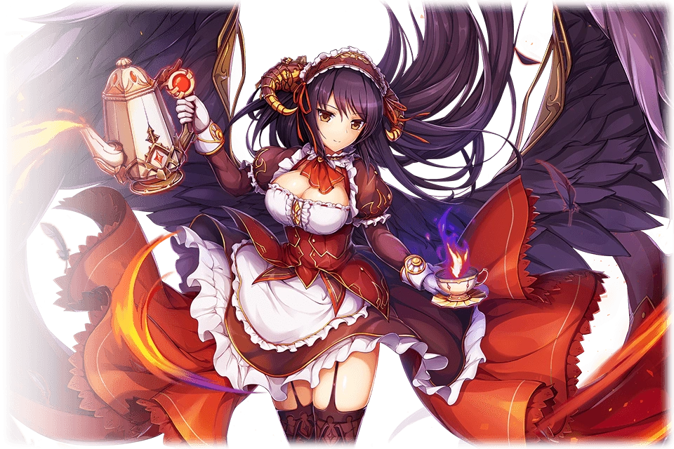 Black Flame Maid Amon Kamihime Project Wiki Fandom