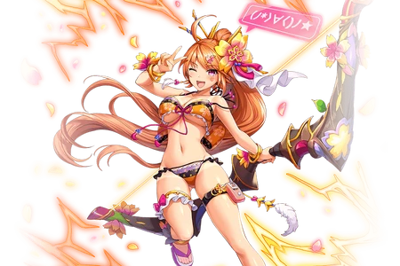 (Yellow Clothes) Konohana-Sakuya Close