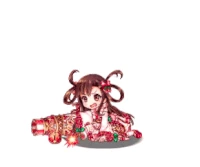 (Crimson Brocade) Kushinada Battle Damaged.gif (562 KB) Low HP