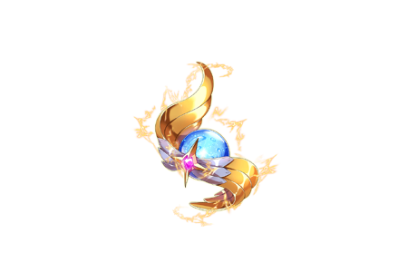 Blue Amber Luminous Sphere