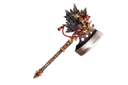 Black Feathered Hatchet