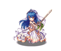 (Shining Bride) Luna Battle Idle