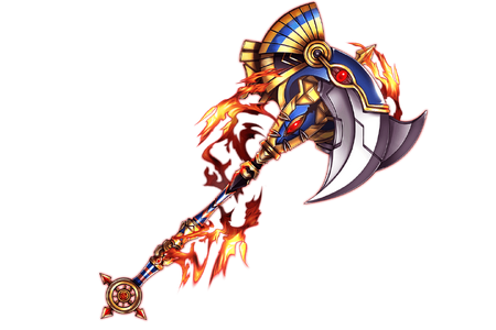 Fury Flame Ax Halwell Beak