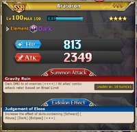 MLB Aratron with +99 bonus stats