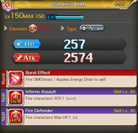 FLB Haloeris Ankh with +99 bonus stats