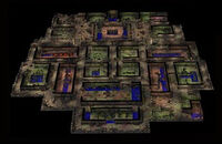 Fourth basement floor of the laboratory.