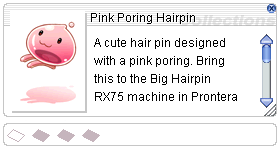 Pink Poring Hairpin - Ragnarök Wiki
