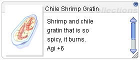 Chili Shrimp Gratin - Ragnarök Wiki