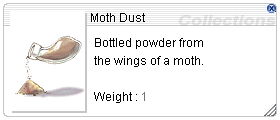 Moth Dust - Ragnarök Wiki