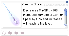 Cannon Spear (weapon) - Ragnarök Wiki