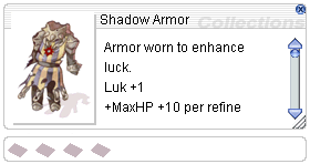 Shadow Armor (gear) - Ragnarök Wiki