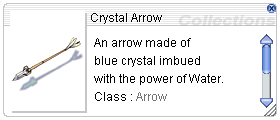 Crystal Arrow - Ragnarök Wiki