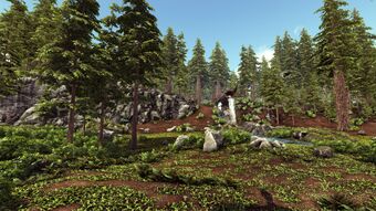 Redwoods Ragnarok Ark Survival Evolved Map Wiki Fandom