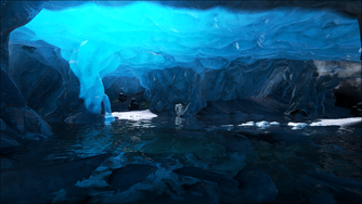 Icedungeon entrance in Glaciercave